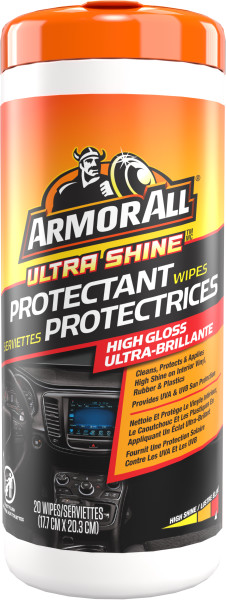 ULTRA SHINE™ Protectant High Gloss - 20 Wipes